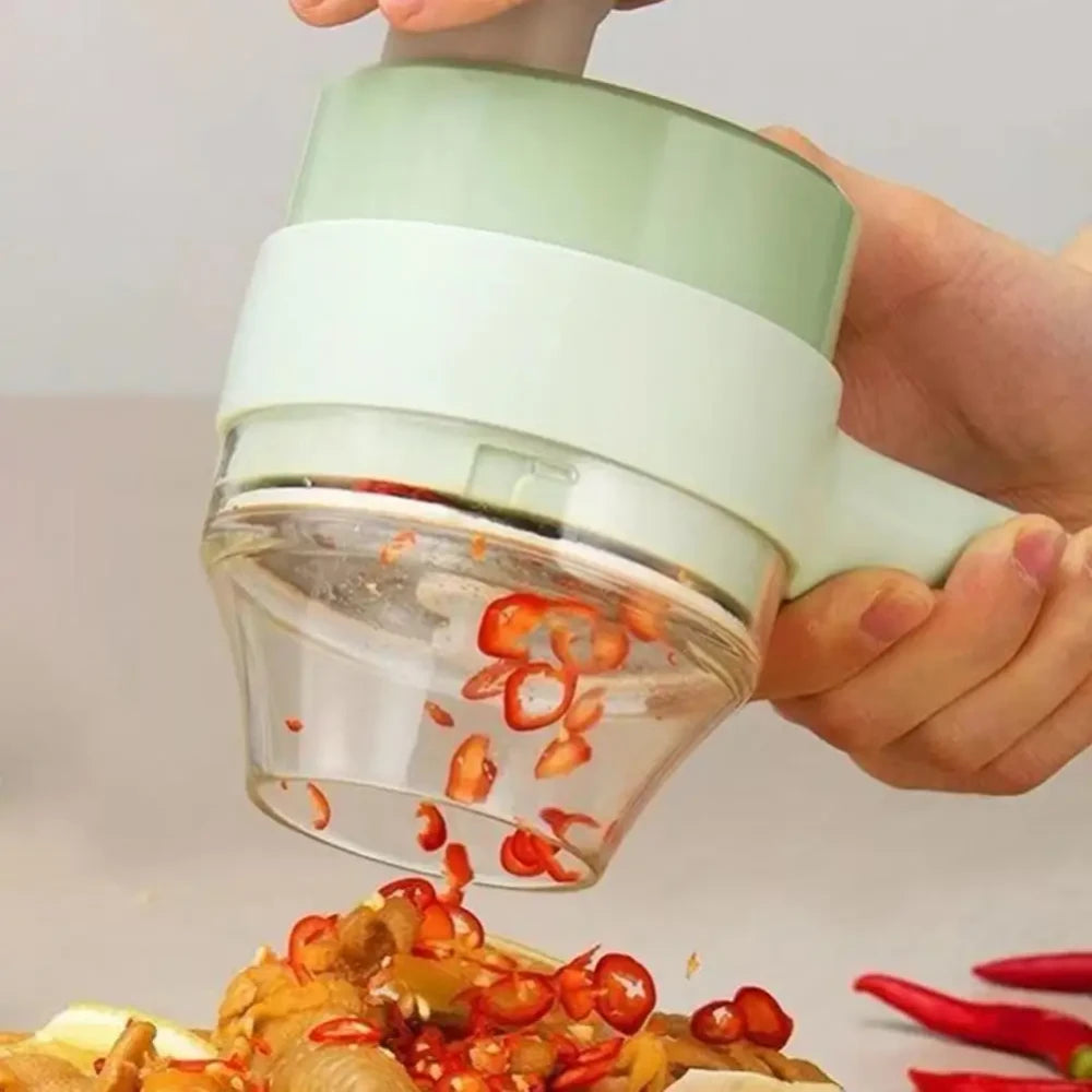Electric Handheld Garlic Grinder