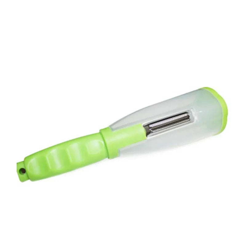 Vegetable Peeler with Waste Container