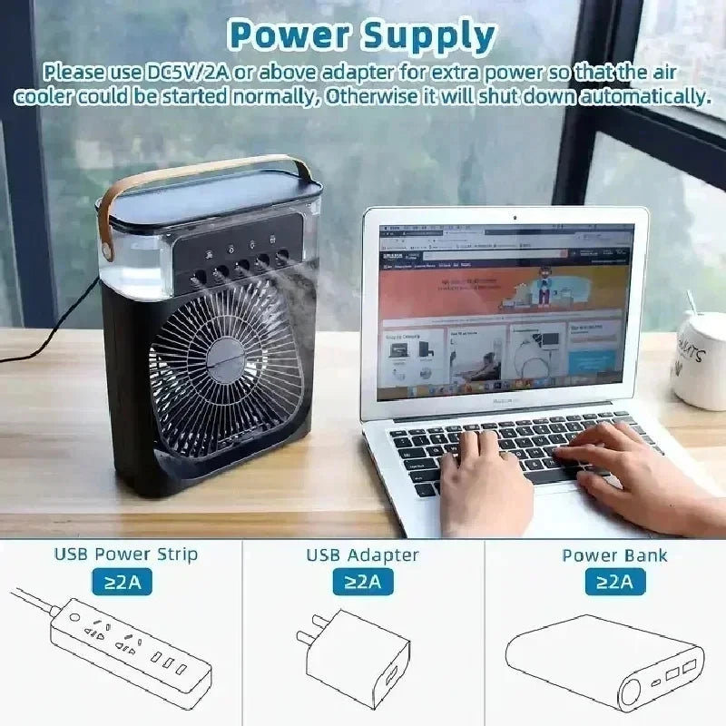 Mini Mist USB Fan