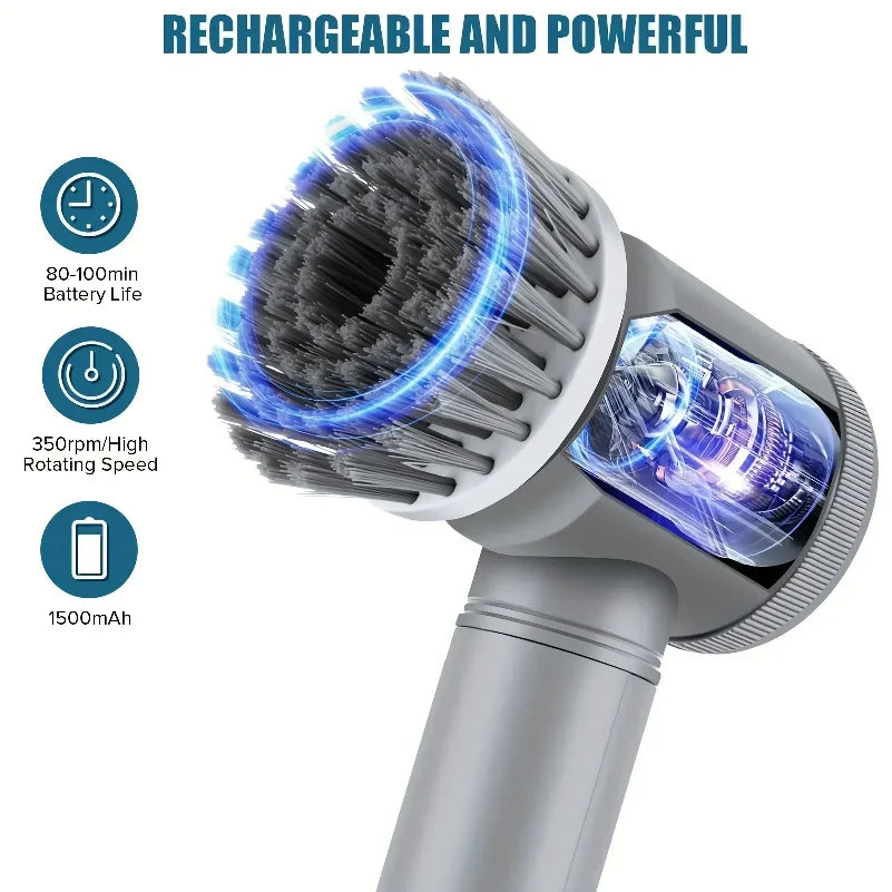 SparkleSpin Cordless Pro Bathroom Scrubber